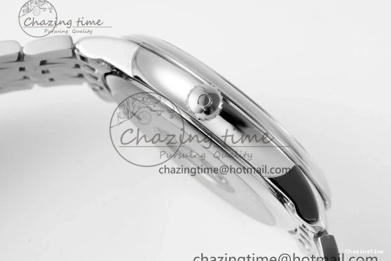 0506 FlexibleFit De Ville SS TWF 1:1 Best Edition Gray Dial Blue Markers on SS Bracelet MIYOTA 7843